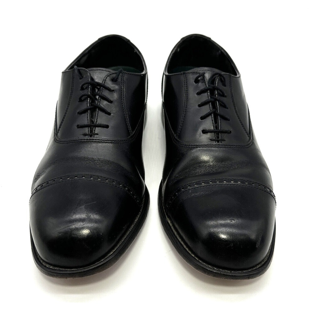 Florsheim FLS Mens Size 8.5 Derby Black Leather Dress Lace Up - Picture 3 of 5